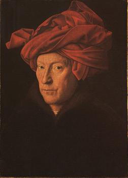 敭 凡 艾尅 A Man in a Turban 敭 凡 艾尅 A Man in a Turban